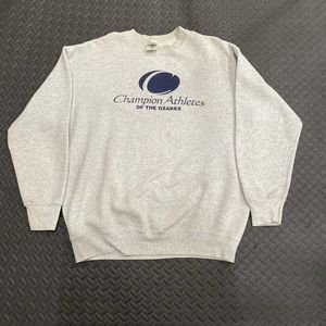 Vintage 97’ ozark champion athletics crewneck
